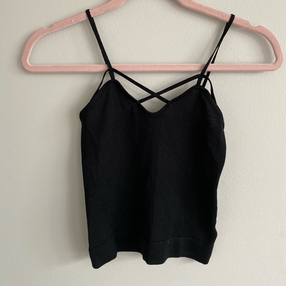 LF Knit Top with Cross Detailing